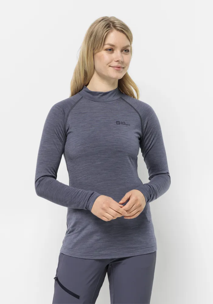 

Рубашка с длинными рукавами Jack Wolfskin "KAMMWEG L/S W", цвет Dolphin