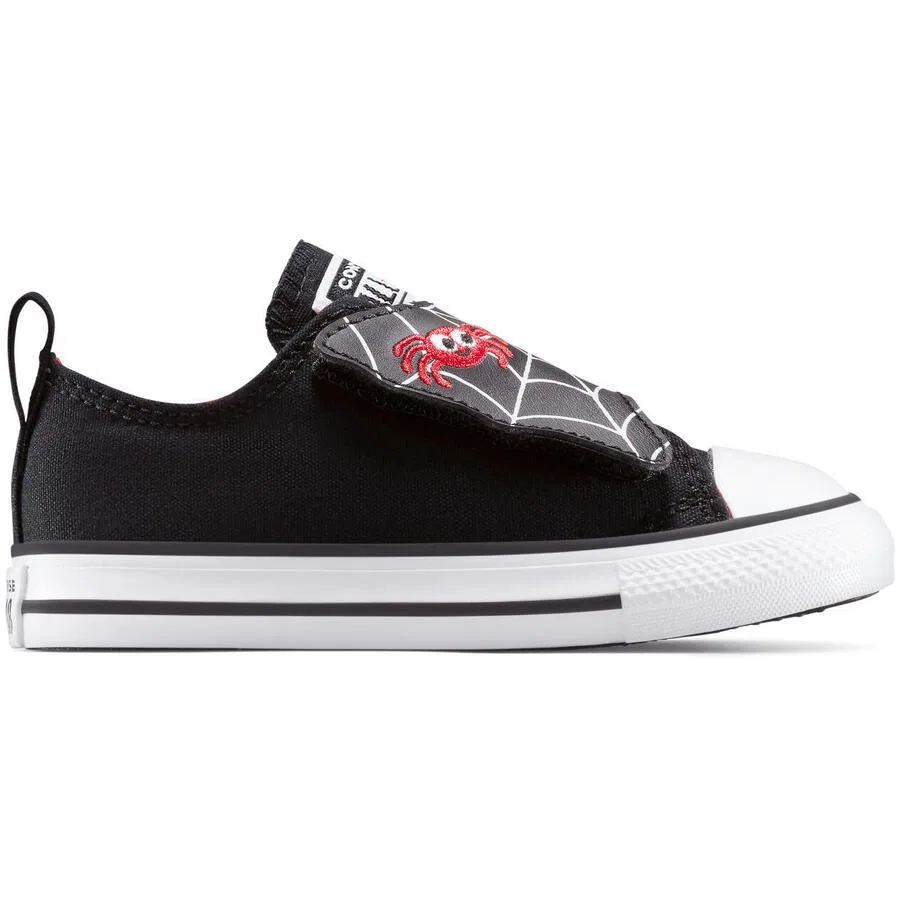 Кроссовки Converse Chuck Taylor All Star One Strap, чёрные, детские