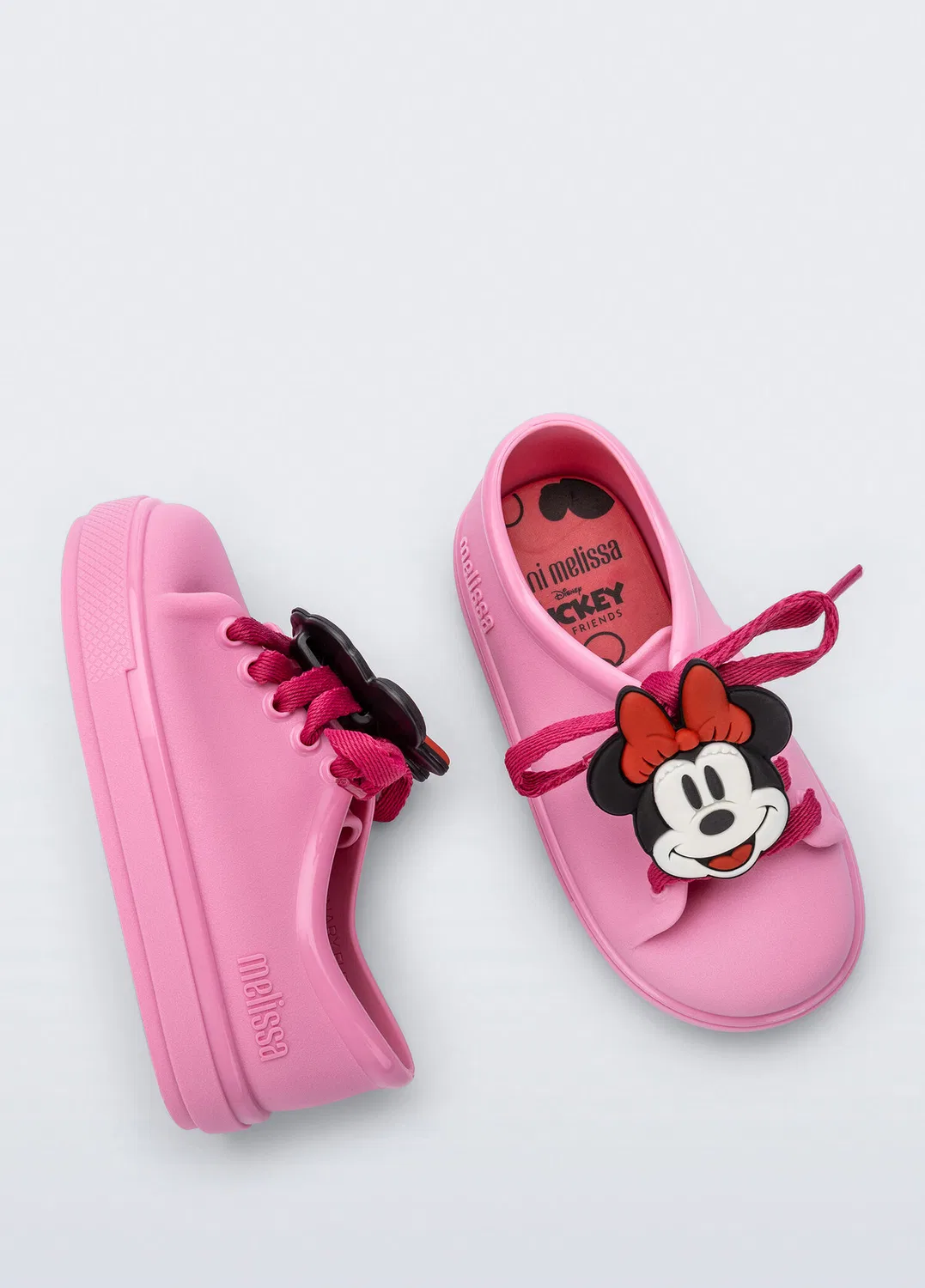 Кроссовки детские Melissa Mini Hip Mickey And Friends, розовый — фото 3