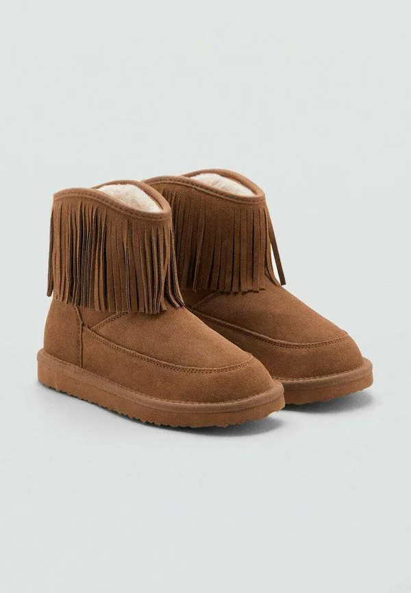Зимние ботинки Mango Kids, Brown — фото 2
