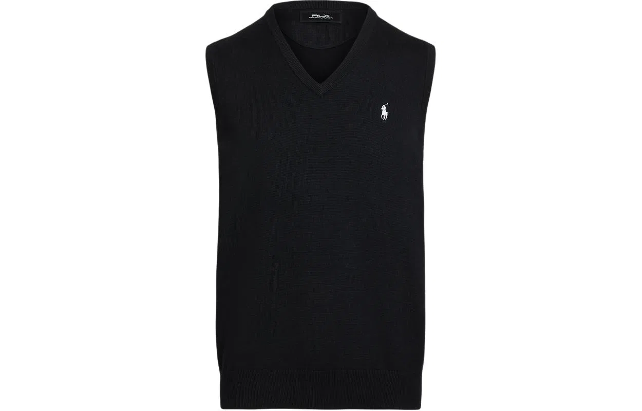 Топ-майка хлопковая Polo Ralph Lauren Black