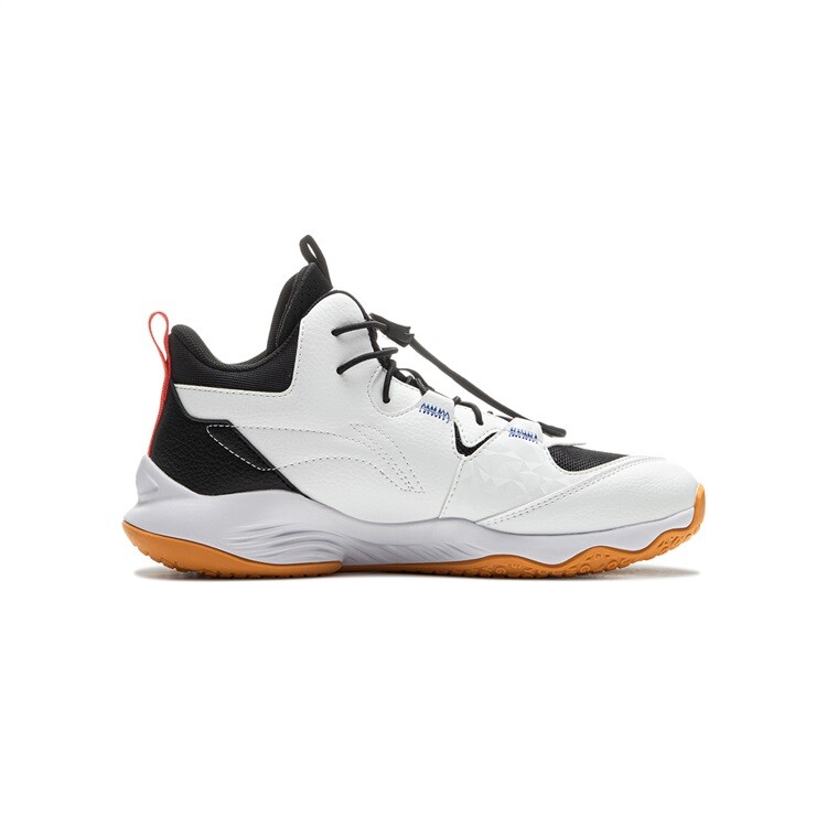 Детские баскетбольные кроссовки Kids Mid-top White Lining Young, белый — фото 2
