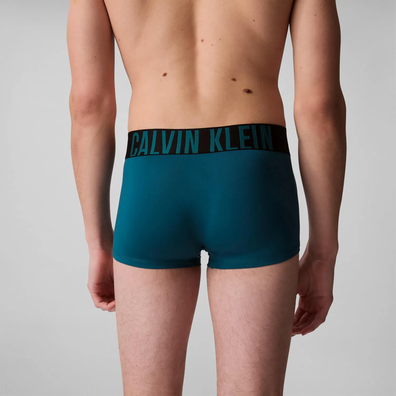 Мужские боксеры из 3 штук Calvin Klein, Aqua Bar, Black, Blue Brisk — фото 3