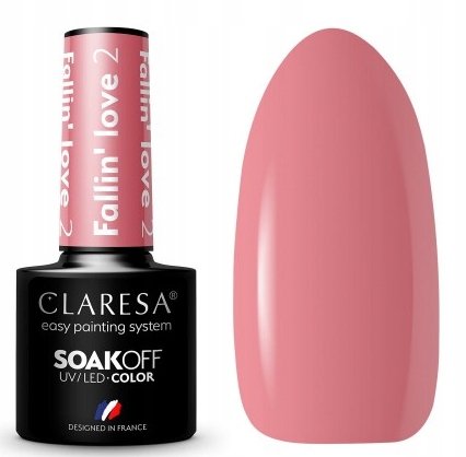 

Claresa Hybrid UV/LED лак для ногтей Hybrid Fallin' Love 2 Puderek