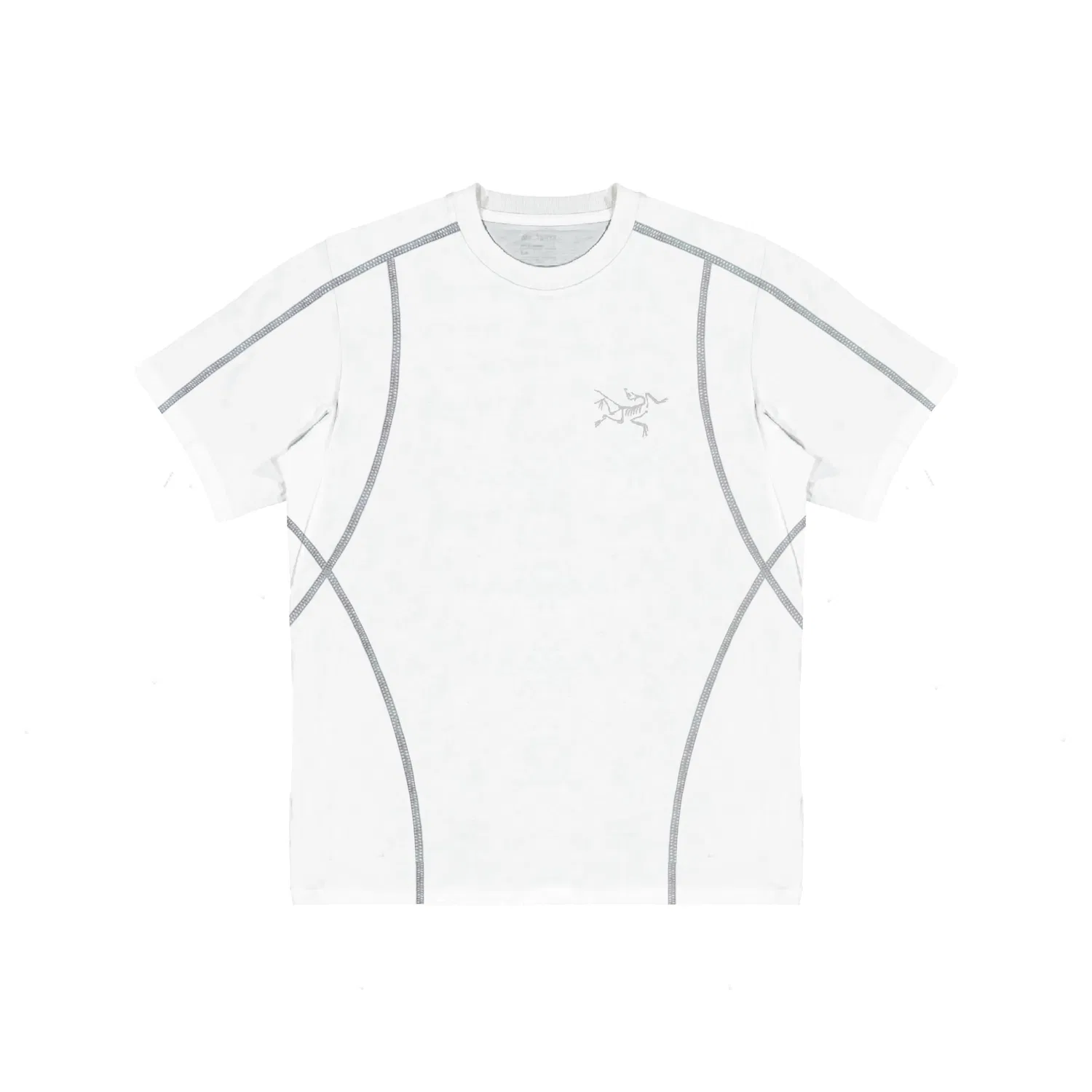 Футболка с круглым вырезом, модель KRAGG, Arcteryx, White
