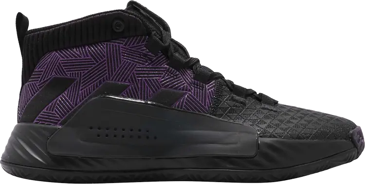 

Кроссовки Adidas Marvel Avengers x Dame 5 J 'Heroes Among Us: Black Panther', черный