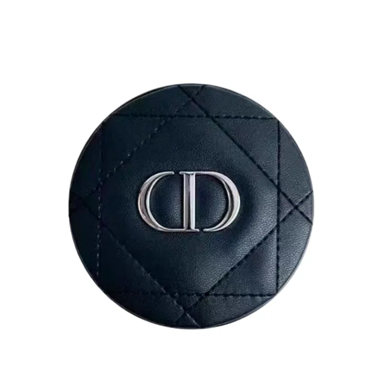 Зеркало двустороннее складное с ручкой, модель Matte Black Double-Sided Mirror, DIOR, Black