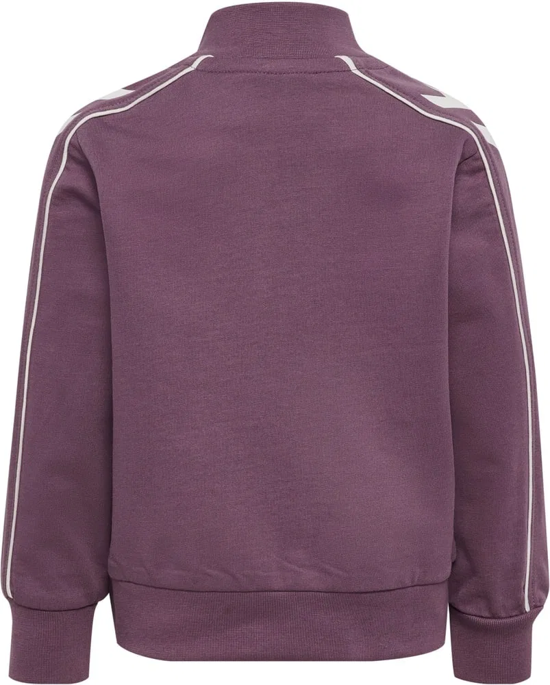 Спортивный костюм детский с логотипом Hmlmini CO Reg Track Suit Hummel, розовый — фото 3