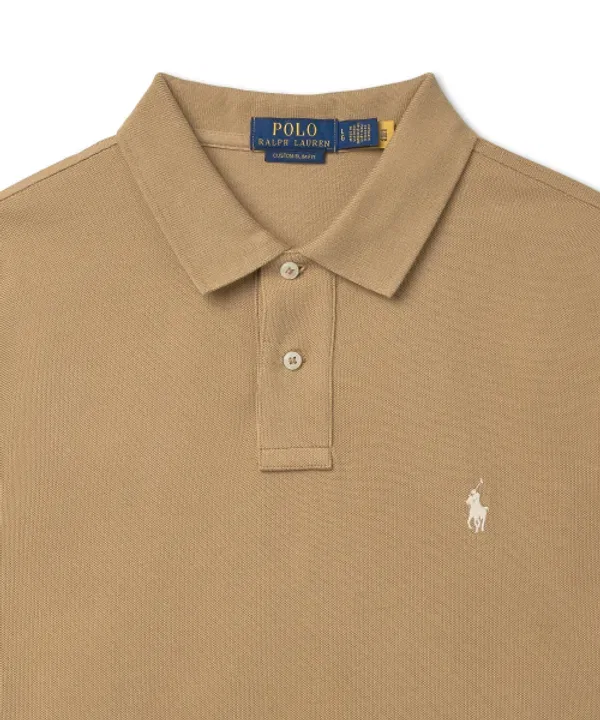 Пике/поло с сетчатой тканью, кастомная модель, Polo Ralph Lauren, средний бежевый — фото 3