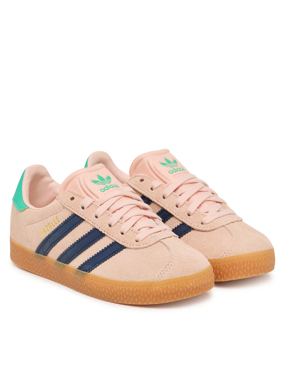 Кроссовки для девочки Gazelle Adidas, розовый — фото 2
