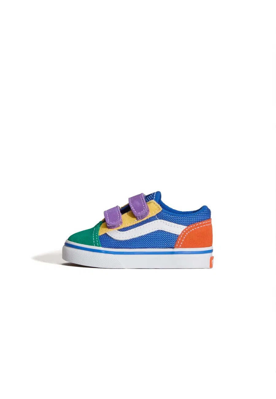 Кроссовки VANS 'Old Skool Hook And Loop' в кобальтово-синем цвете