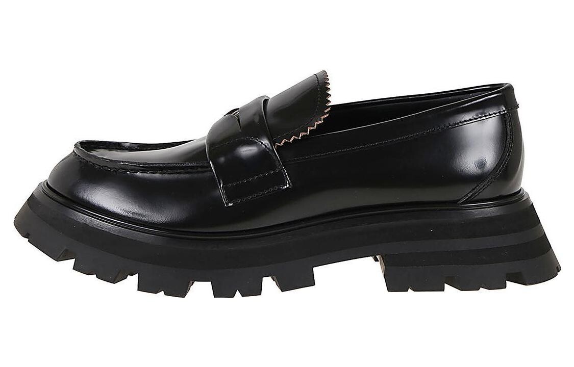 Лоферы с вышитым логотипом Alexander Mcqueen