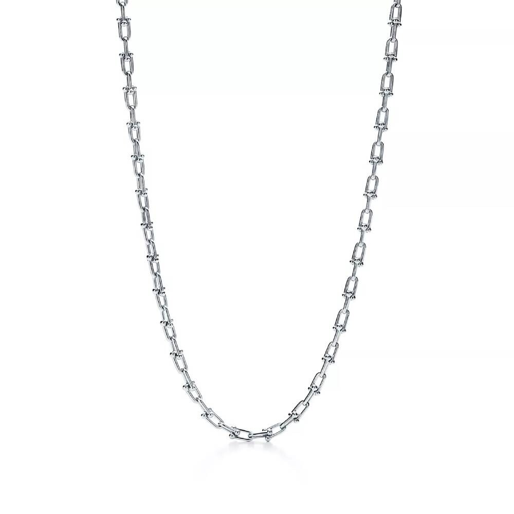 

Колье Tiffany & Co. Small Link Triple Drop, серебро