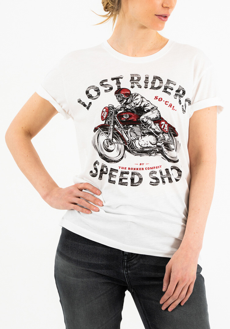 

Футболка женская Rokker Lost Riders, белый
