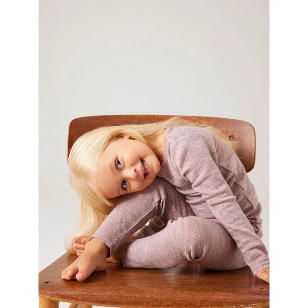 Детские леггинсы с наколенниками Wang Neddle Solid Mini Name it, Purple — фото 3