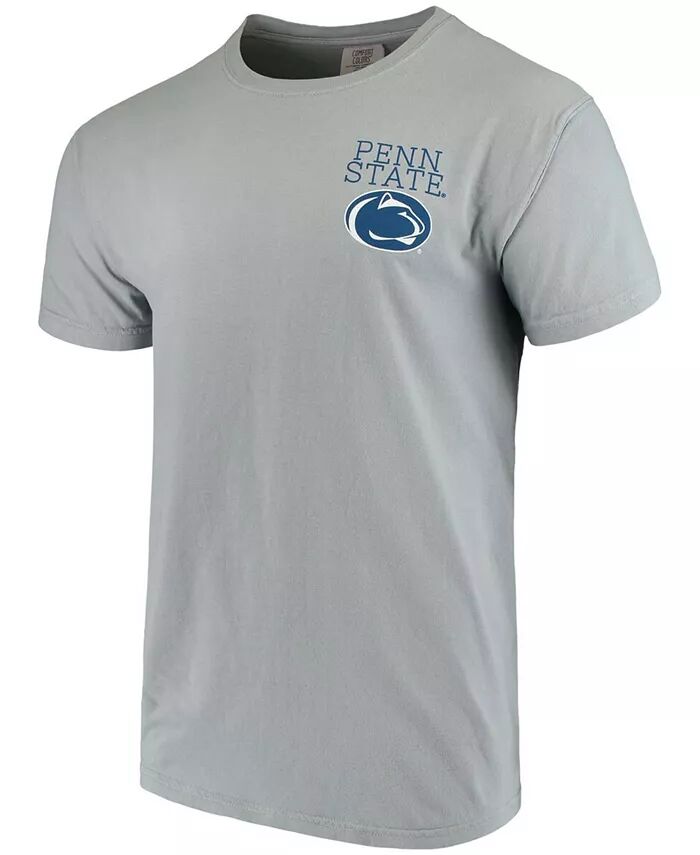 

Мужская серая футболка Penn State Nittany Lions Comfort Colors Campus Scenery Image One
