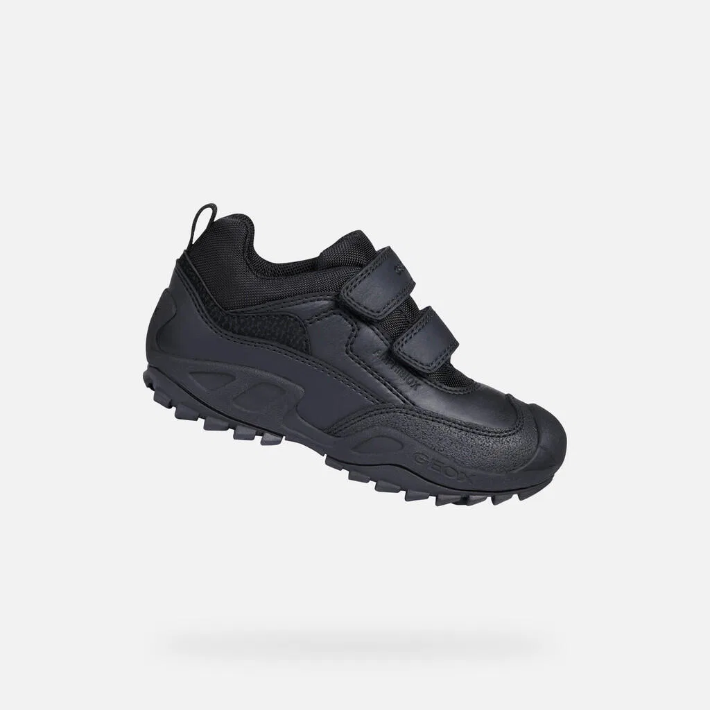 Детские кроссовки с технологией Amphibiox J New Savage Boy B A Geox, Schwarz