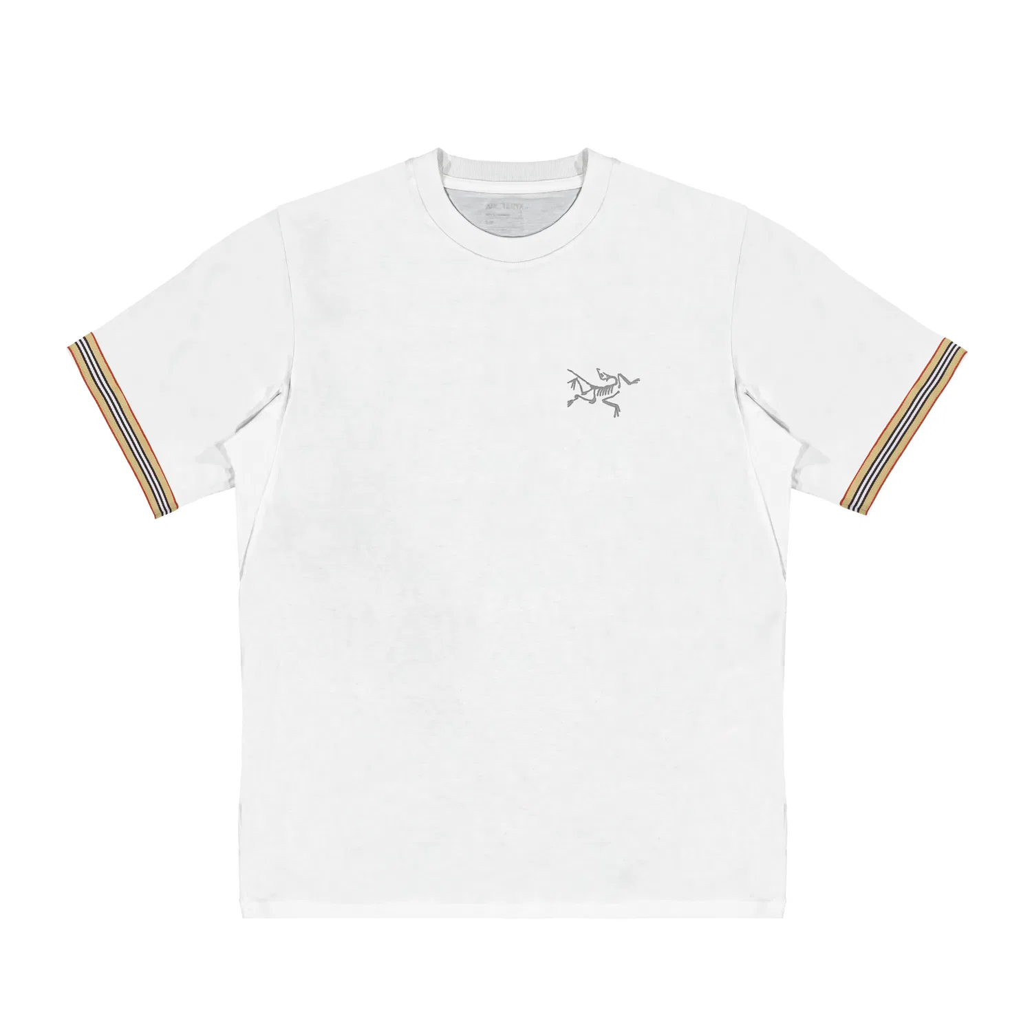 Футболка унисекс с круглым вырезом Arcteryx, Ivory White/White Light