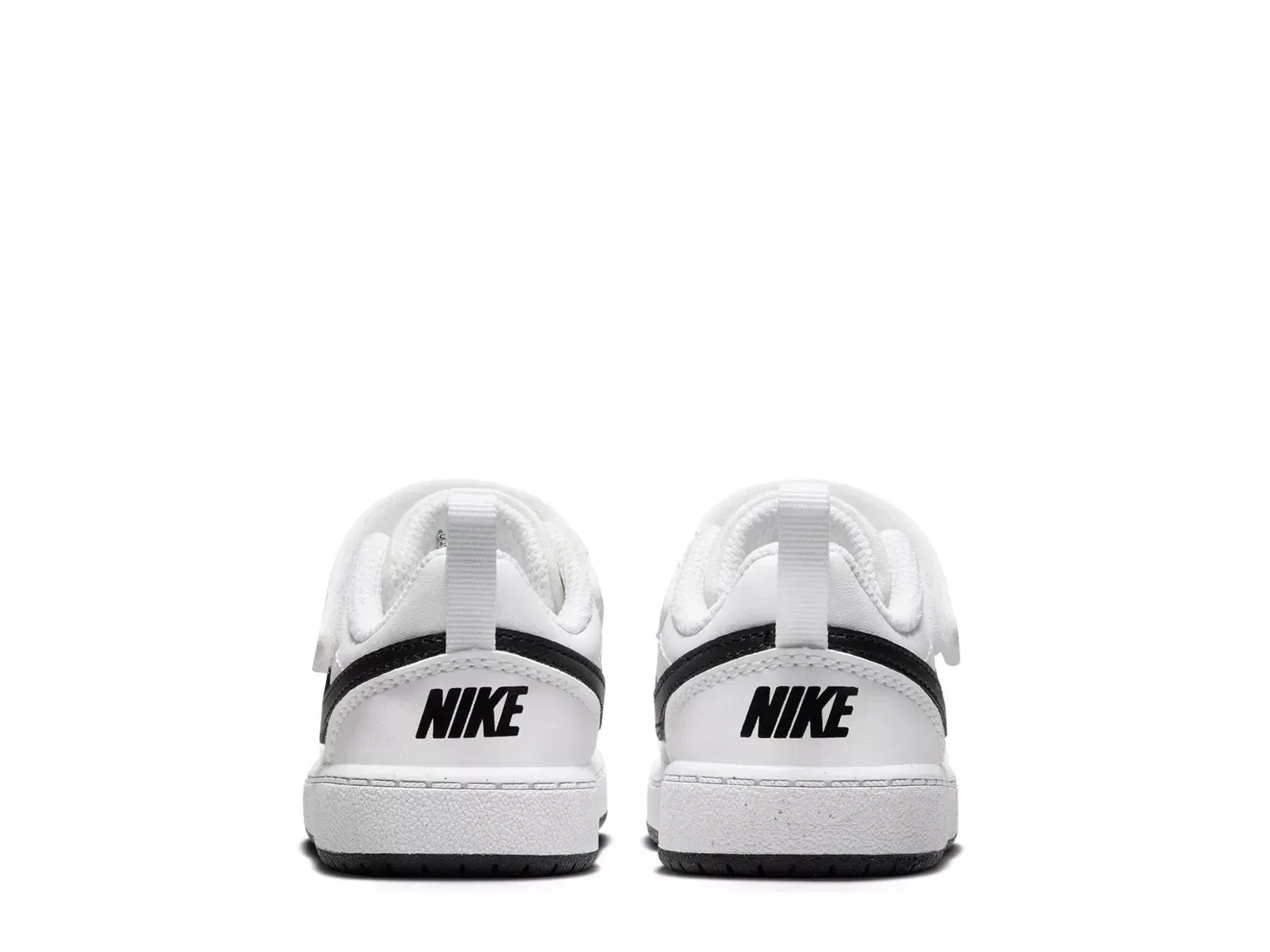 Кроссовки детские Nike Court Borough Low Recraft, белый/черный — фото 2