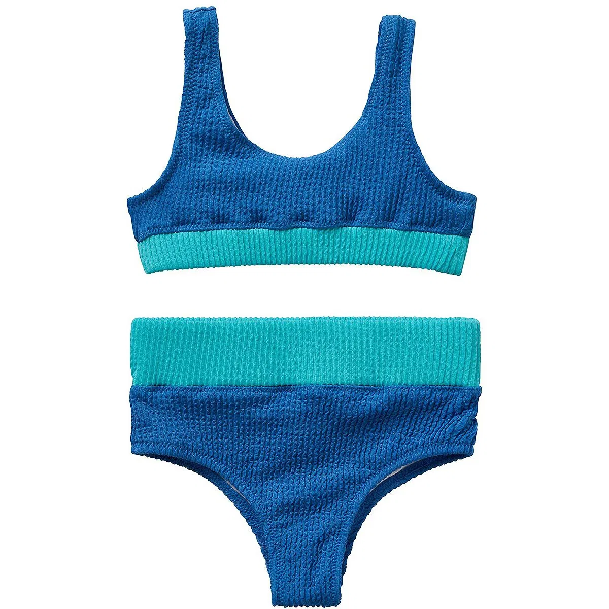 Детский комплект бикини из жатой ткани Seaesta Surf, Indigo