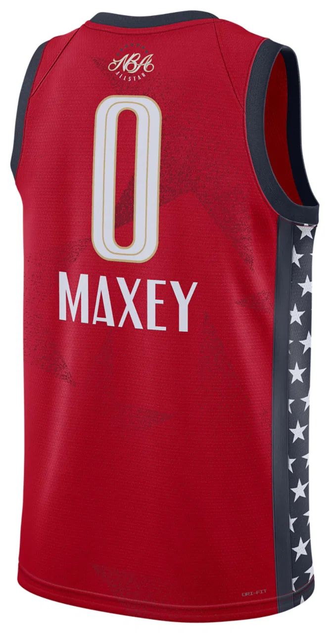 Мужская баскетбольная джерси All-Star 26 Swingman Nike, красный/темно-синий