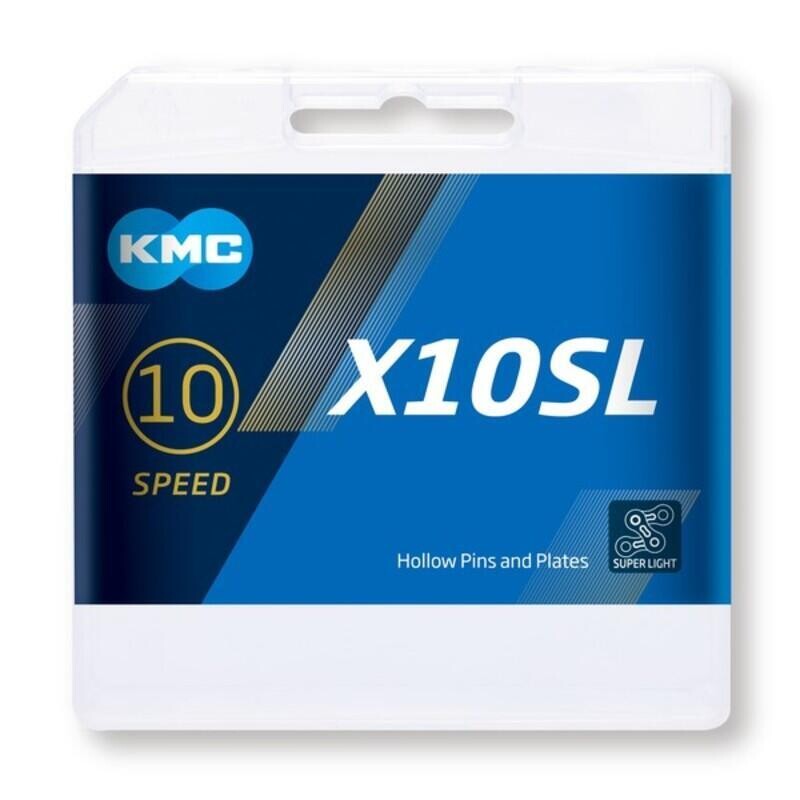 

Цепь KMC X - 10 - SL Сверхлегкая 10 - скоростная, серый