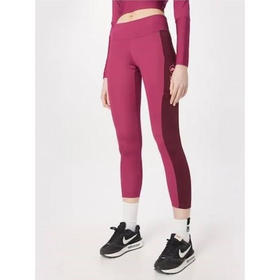 Спортивные леггинсы с водоотталкивающей пропиткой Nike W Nsw Tight Rib Su FD4237-653, Бордовый