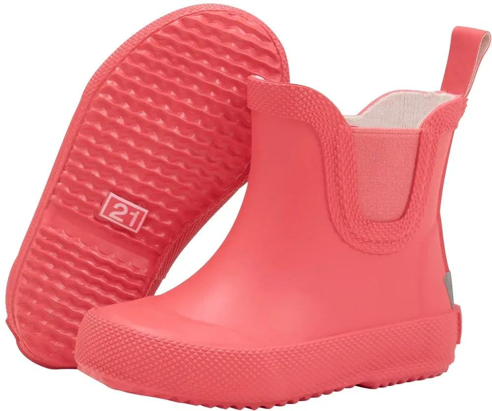 Детские резиновые сапоги короткие Basic Wellies Short Solid Celavi, красный — фото 3