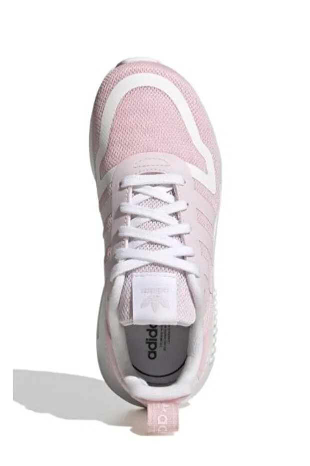 Детские кроссовки для девочек с принтом Adidas, Pink — фото 2