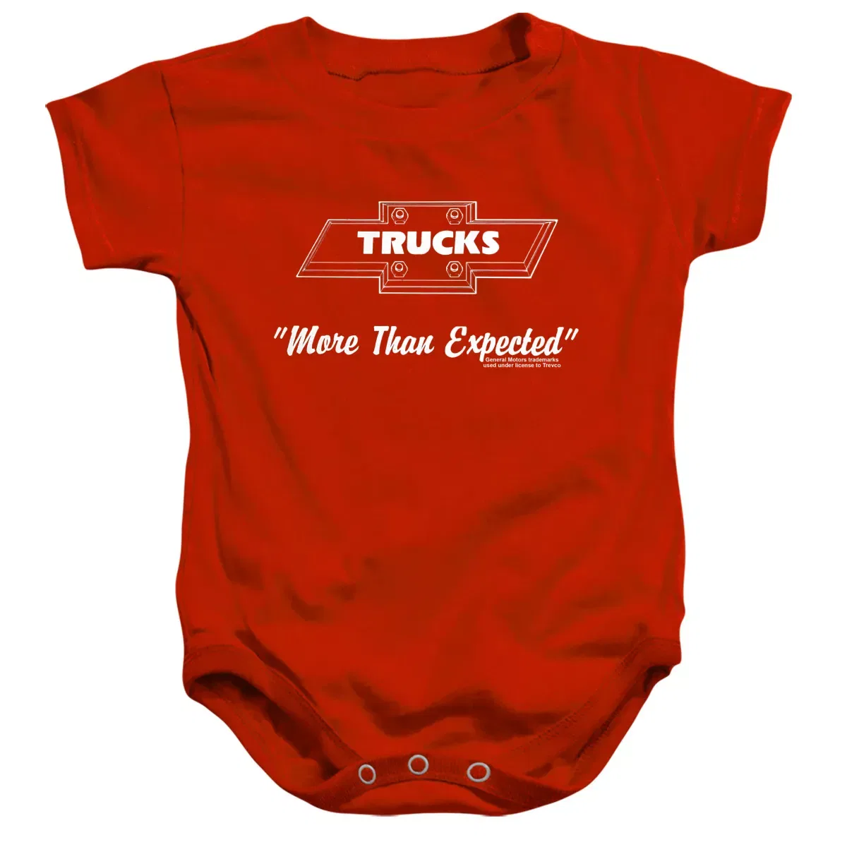 Детское боди с коротким рукавом Chevrolet, Red
