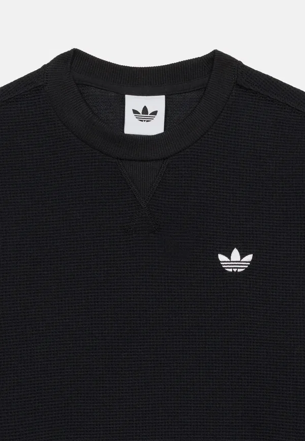 Детская футболка унисекс с длинными рукавами Adidas Originals, черный — фото 4