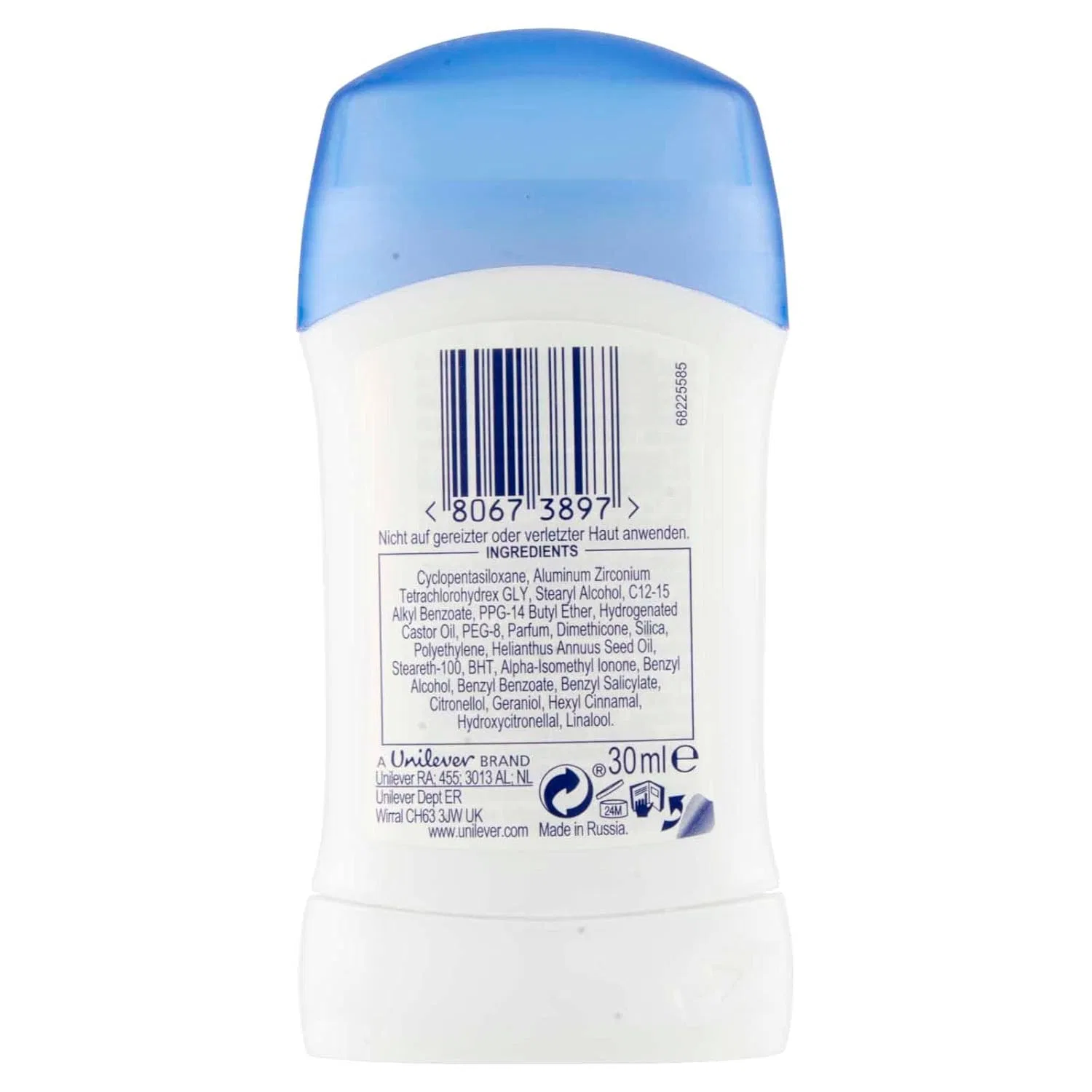 Дезодорант антиперспирант Dove Original, набор 3 шт. по 30 мл — фото 2