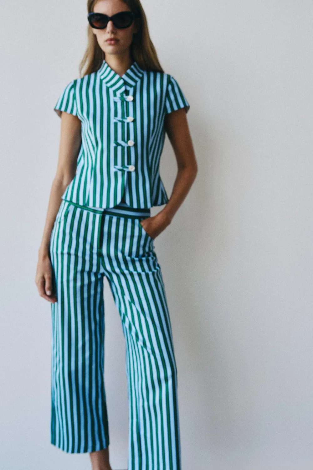 Кюлоты STRIPED ZARA, Multicoloured — фото 4