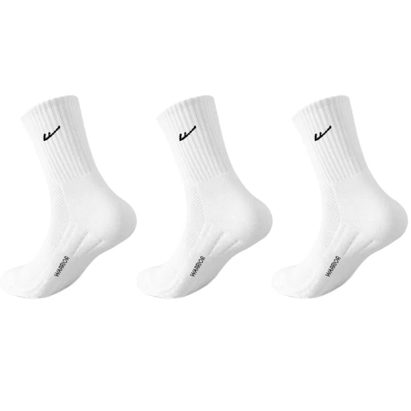 Детские носки с длинным голенищем White 3 Pack WARRIOR