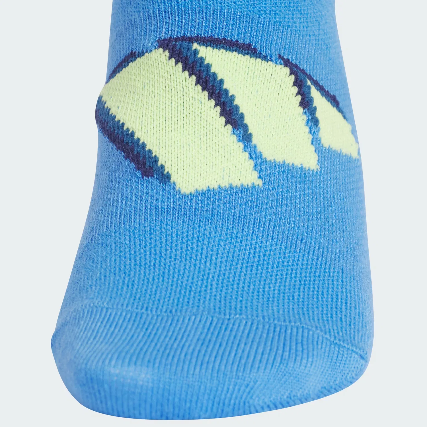 Детские носки-следы низкие, набор из 6 пар superlite classic 2.0 Adidas Sportswear, ray blue/лаймовый/темно-синий — фото 2