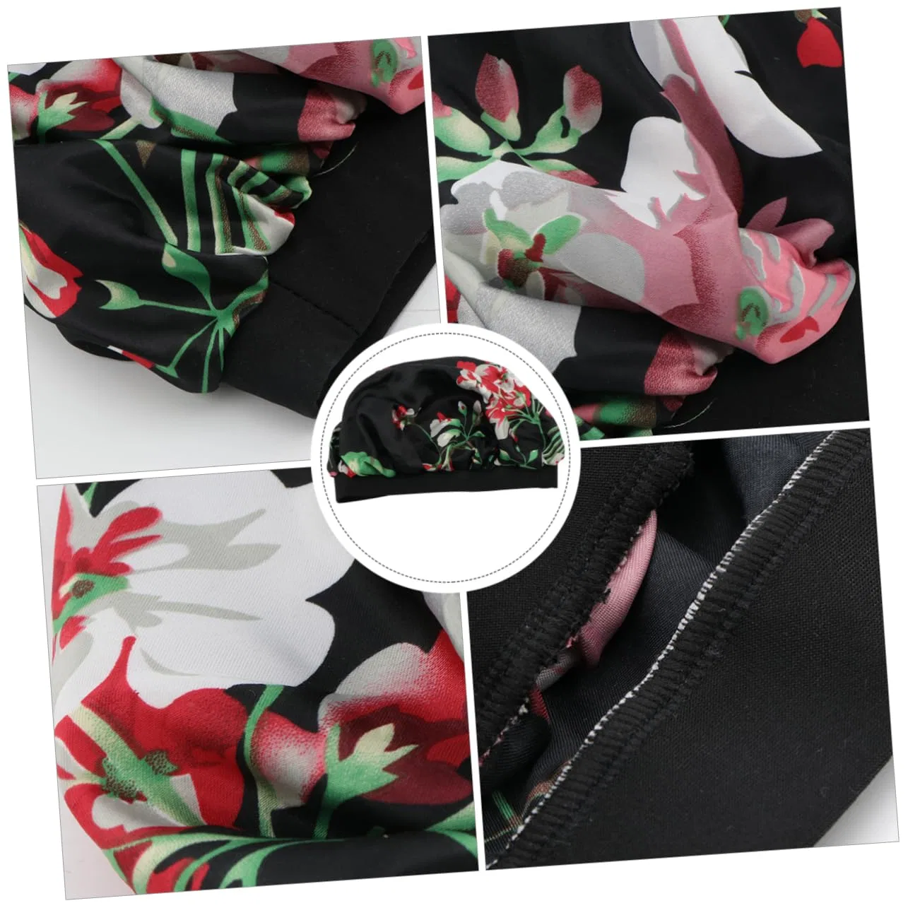 Шапочка для душа Satin, Healeved, Schwarz