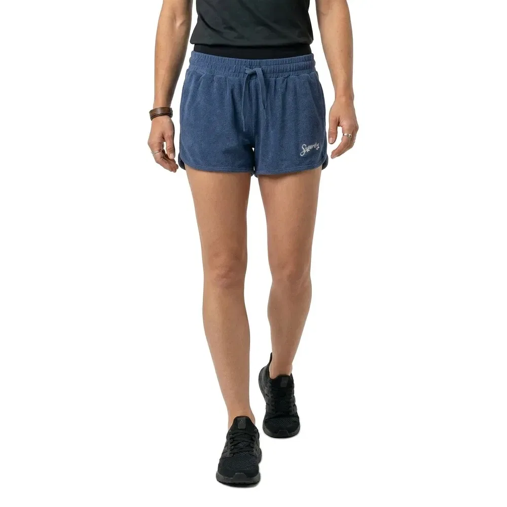 Шорты Heritage Terry Superdry, синий — фото 3