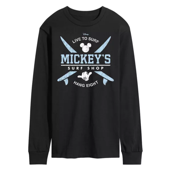 

Мужская футболка с принтом Mickey Surf Shop Disney, черный