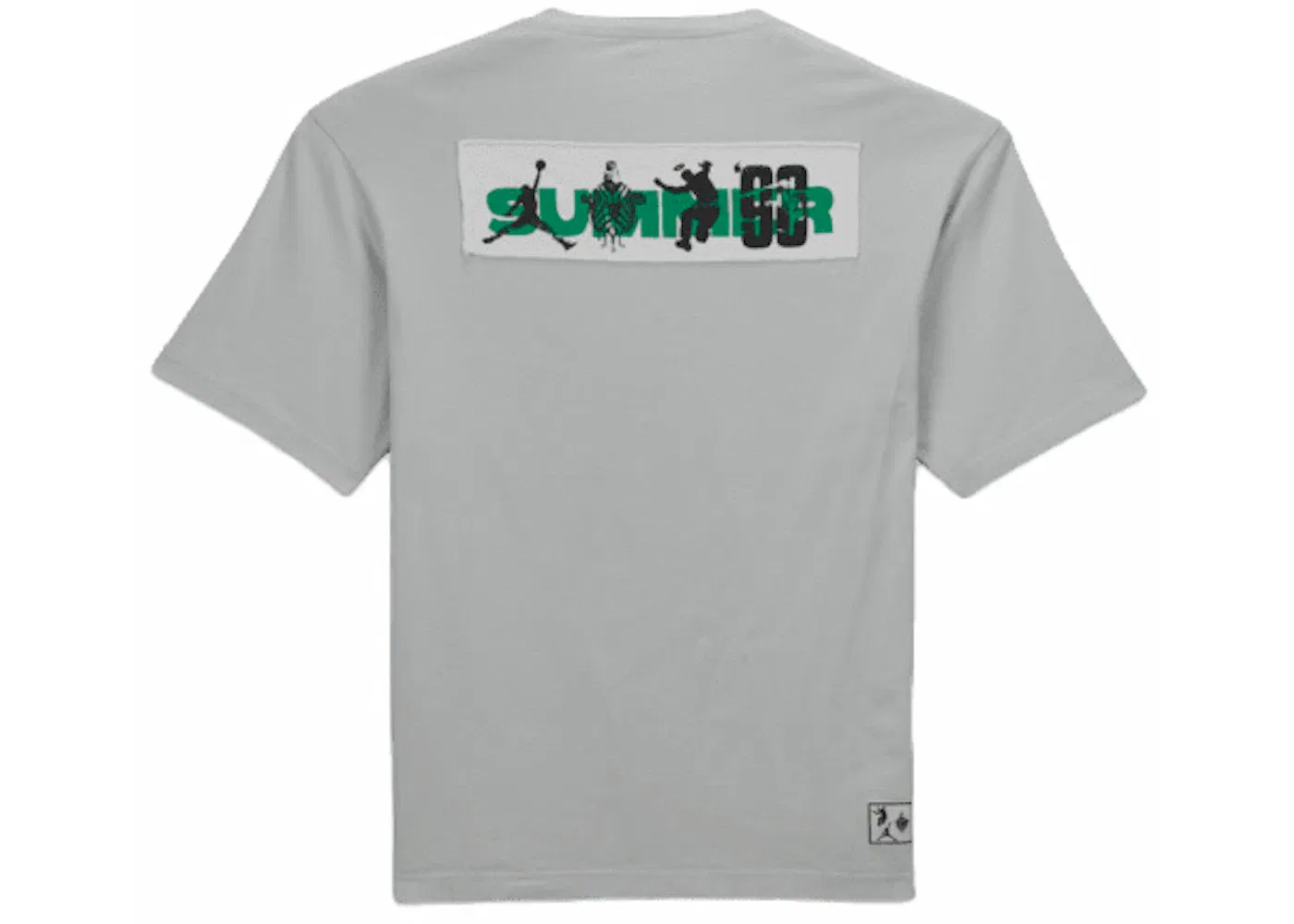 Мужская футболка с длинным рукавом Jordan x UNION x Bephies Beauty Supply T-Shirt, Grey — фото 2