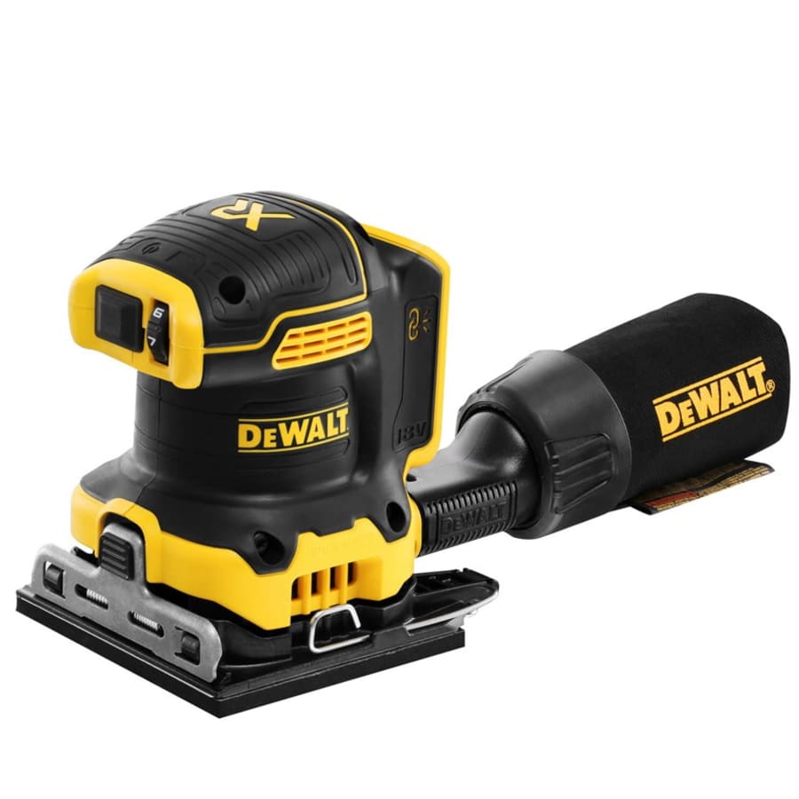 Вибрационная шлифмашина DEWALT DCW200N, 18В, без аккумулятора и ЗУ - фото