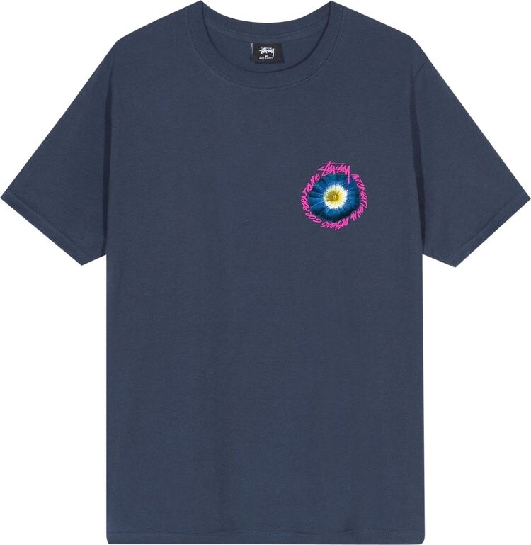 

Футболка Stussy Cosmos Tee 'Navy', синий