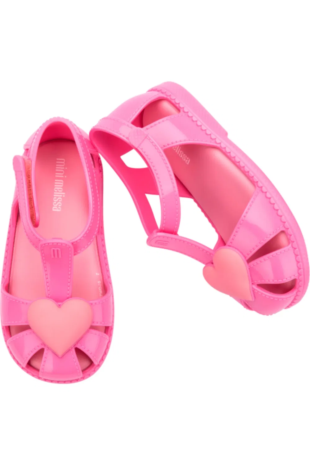 Сандалии детские с мягкой стелькой Hip Heart Mini Melissa, розовый — фото 4