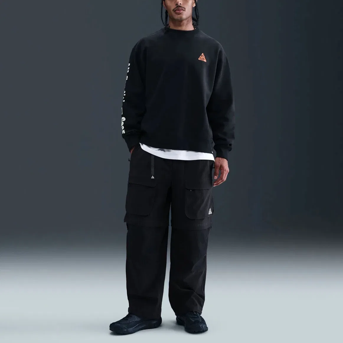 Мужской свитшот из флиса Acg Fleece Crewneck Nike — фото 4