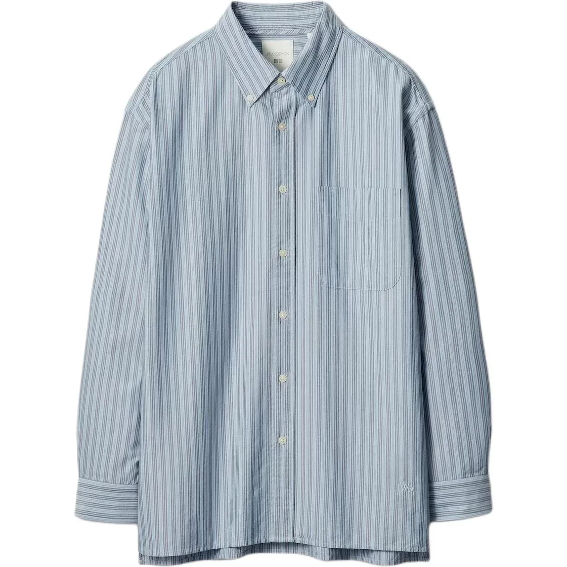 Мужская рубашка UNIQLO, Синий фото