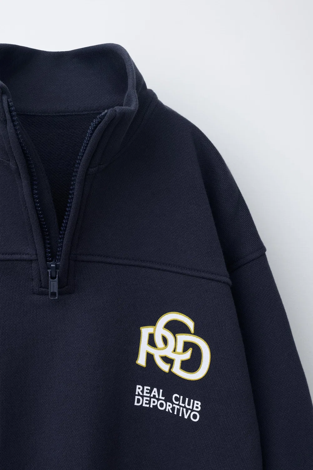 Свитшот RC DEPORTIVO DE A CORUÑA CREST ZARA, Navy blue — фото 3