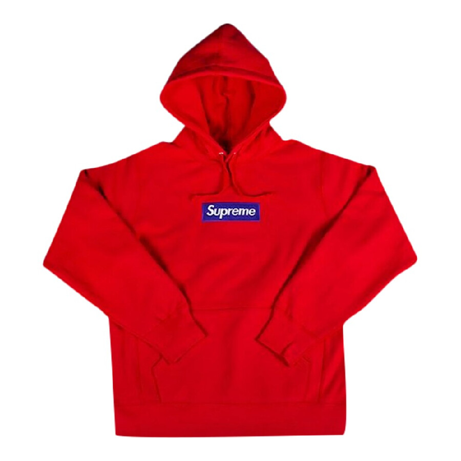 

Худи Supreme Logo Hooded, красный