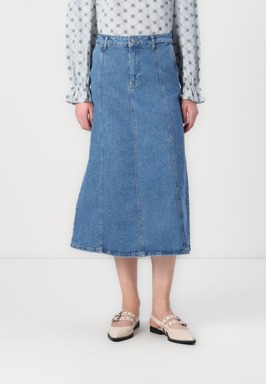 

Юбка Selected Femme SLFEVELYN MIDI SKIRT, Medium Blue Denim/Blue Denim