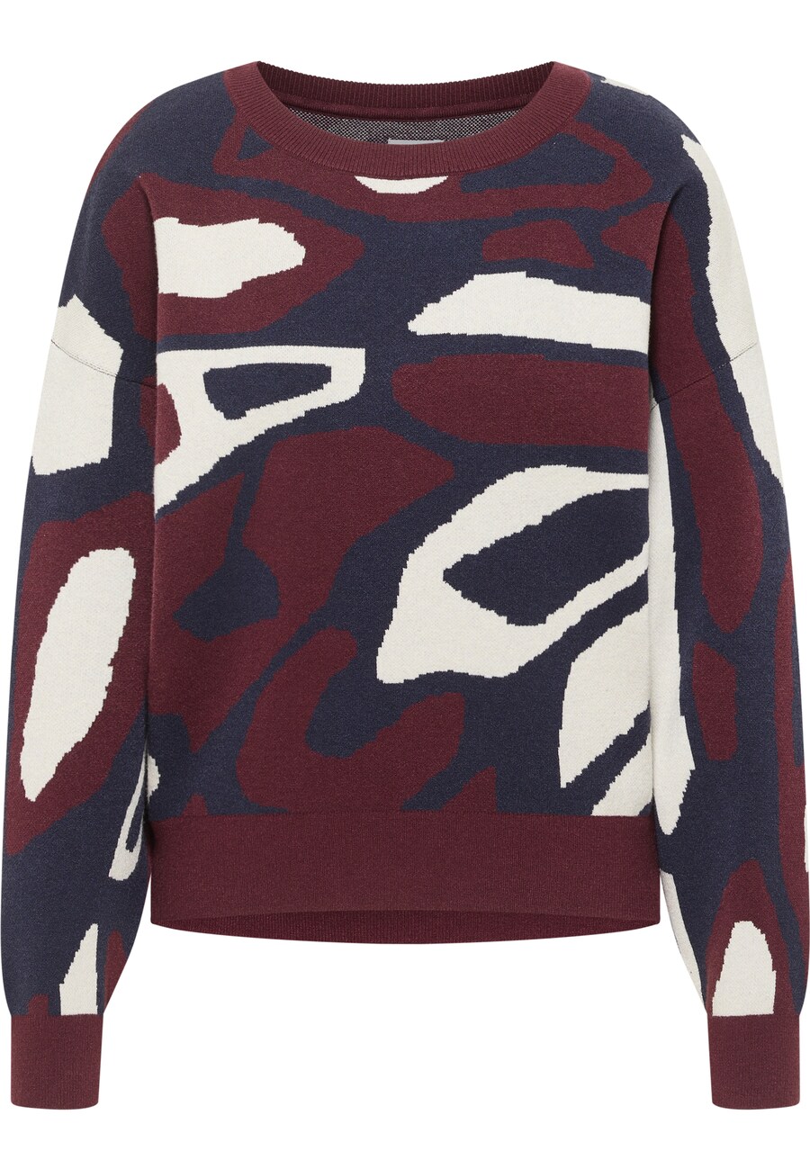 

Тонкий вязаный свитер MUSTANG Sweater Dana, бордо