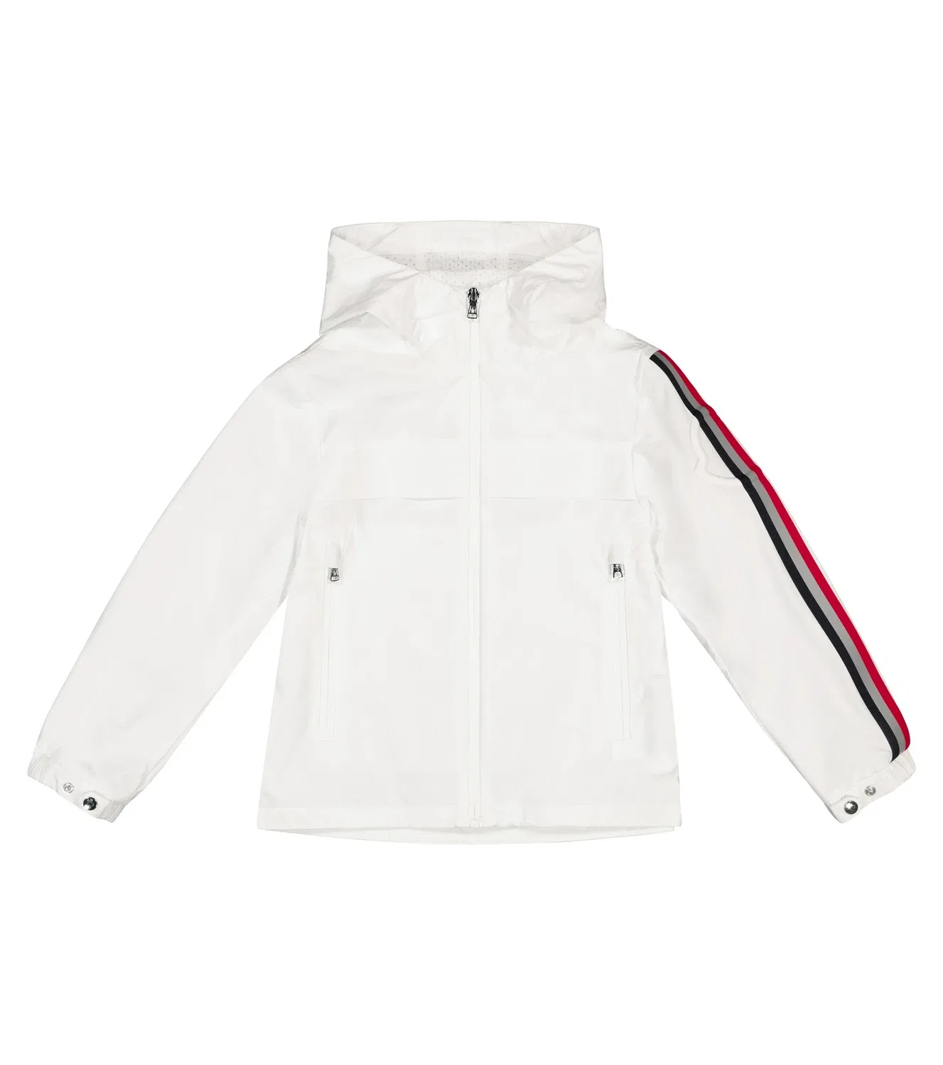 Легкая куртка с капюшоном Vaug Moncler Enfant, белый