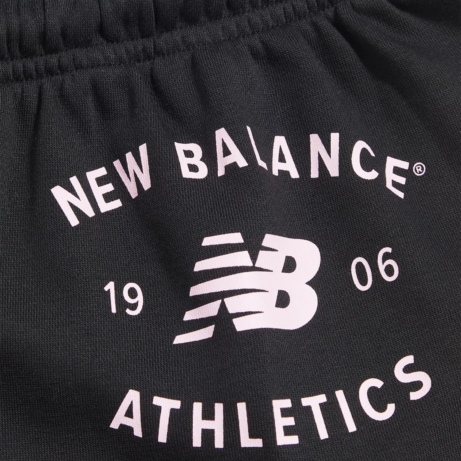 Детские шорты свободного кроя с принтом Varsity Graphic New Balance, Black — фото 3